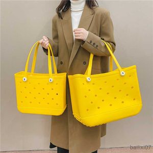 Other Bags Women Handbags Candy Color Jelly Bag Large Beach Bags for Women 2023 Storage Shoulder Bag Luxury Designer Basket Bags Tote
