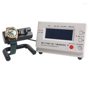 Kit di riparazione per orologi Weishi Multifunzione Timegrapher No.1000 Tester meccanico Timing Auto Calibration Timer Machine Spina UE / USA