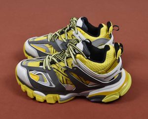 Роскошная мужская обувь нейлоновая печатная платформа обувь спортивная обувь мужская и женская повседневная обувь трек 3 3.0 Трехслойная белая черная обувь Tess.S. Кожаная спортивная обувь Gomma.