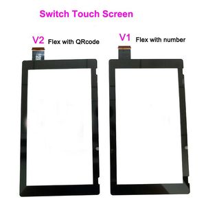 Оригинальные экраны для Nintend Switch V1 V2, 10 шт., сенсорный экран, тачпад, стекло, дигитайзер, запасные части