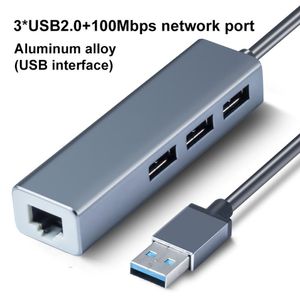HUBS USB Dönüştürücü Ethernet NIC Highspeed USB3.0 2.0 - RJ45 Hub 100/1000Mbps Ethernet Adaptörü MacBook iPad için Free Drive USB HUB