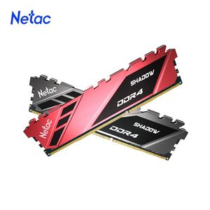 RAMS Netac Memoria Ram DDR4 3200MHz 3600MHz 2666MHz DDR4 8GB 16GB Hafıza RAM Isı Yatıcı Dimm Masaüstü Bellek XMP 288PIN PC Memoria