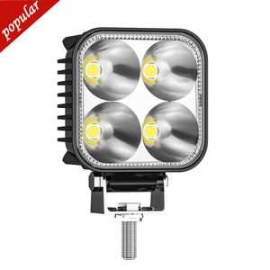 Новый 1pcs Car Led Mini Super Bright Work Light Countant и STROBE 4LED Spotlight 9-30 В.