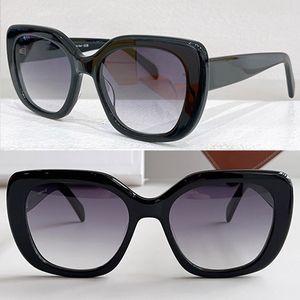 Овальные солнцезащитные очки для кошачьего глаз CL40226U Женские дизайнерские солнцезащитные очки ацетат волоконно
