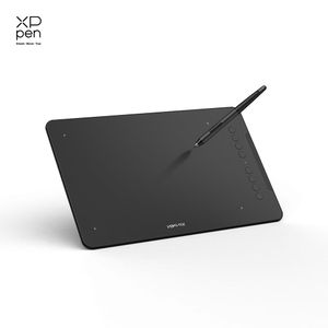 Tabletler Xppen Deco 01 V2 Grafik Dijital Çizim Tablet 10*6 inç 8 Kısayol Anahtarları 8192 Seviyeler 60 Derece Windows Mac Android