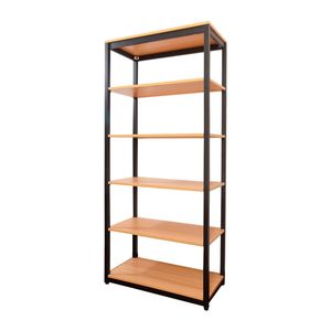 Commercial Furniture Simple steel and wood shelving Supermarket shelf Convenience store Support customization