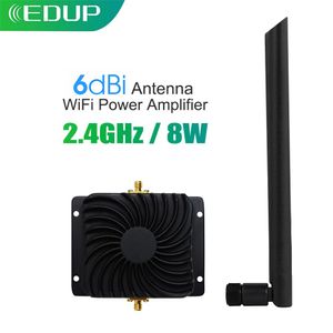 Router EDUP WiFi Booster Amplificatore 2.4G 8W 802.11n Extender a lungo raggio wifi wireless per amplificador del segnale router del ripetitore wireless