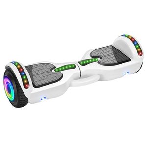 Двухколесный автоматический скейтборный скейтборд Hoverboard Музыка умные и красочные огни самобалансирующие электрические скутеры