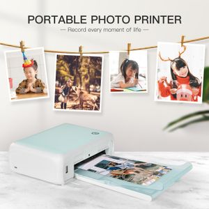 Принтеры 300 DPI Цвет фото портативный принтер DIY HD Auto Film MultiSize Photo