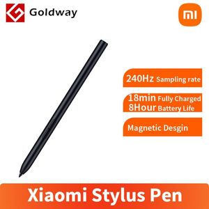 Pens Xiaomi Pad için Xiaomi Stylus Pen 5 Pro Tablet Xiaomi Akıllı Kalem 240Hz Örnekleme Oranı Manyetik Kalem 18 Din Tam Şarj