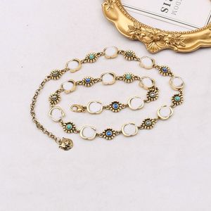 20 стилей, модный брендовый дизайнерский кулон, ожерелья с буквами, роскошные женские ювелирные изделия, металлическое жемчужное ожерелье для женской цепи