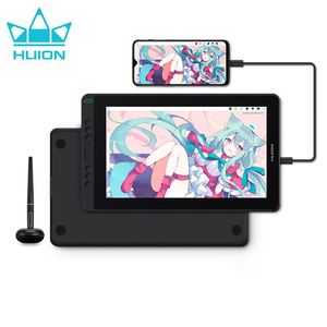 Планшеты Huion Kamvas 13 Pen Display Graphics планшет с экраном 120%SRGB Monitor Monitor Freefree Stylus для Android Windows macos