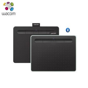 Tabletler Wacom Intuos Küçük CTL4100WL Bluetooth Grafikler Çizim Tablet Mac PC Chromebook Android + 3 Yazılımı ile Uyumlu