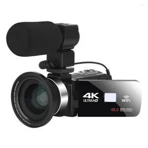 Videocamere Schermo HD 4K IPS 3.0 di alta qualità Videocamera digitale professionale WIFI e videocamera per visione notturna IR