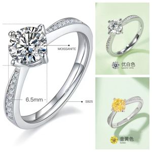 2023 designer jewelry rings for women desiner ring diamond ring white golden pink blue moissanite luxury necklace engagement ring earrings designer for women M02B
