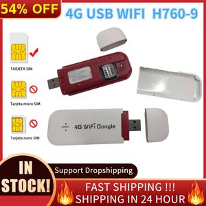 Yönlendiriciler 4G LTE USB WiFi Donle Wifi Ağ Kartı Ethernet Yönlendirici 150Mbps Dizüstü UMPCS Orta Cihazlar için Kilitli Kablosuz Ağ Adaptörü