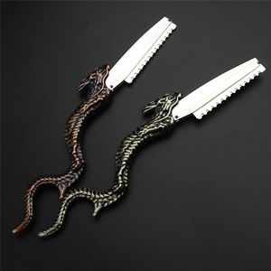 Bıçaklar eski moda manuel jilet kuaförlük jilet bıçağı tutucu kazıyıcı saç kesimi tıraş bıçağı bıçak kazıyıcı değiştirilebilir bıçağı tıraş bıçağı