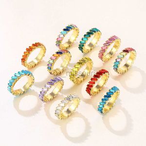 Кольца группы потерянные леди геограммы полные цирконевые кольца для хранения для женщин свадебные кольца пальцы