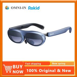 Оригинальный Rokid Max AR 3D Smart Glasses Micro Oled 215 Max Screen 50 ﾰ FOV Просмотр для телефонов/Switch/PS5/Xbox/PC Smart On Sales