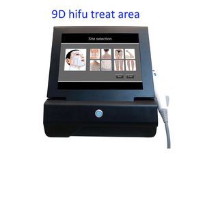 En son 9D HIFU 6D Zayıflama Makinesi Odaklı Ultrason Winkle Çıkarma Anti Puffy Sıkma Kaldırma Yüz Spa