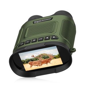 Teleskop dürbünler binoküler dijital kızılötesi gece görüş gözlüğü 2 5kd video çözünürlük 8x Hunt Camp için Zoom Surder 32GB kart 231201