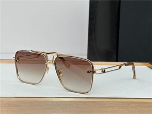 Новый модный дизайн, мужские солнцезащитные очки квадратной формы PALY I, изысканные линзы в золотой оправе K, популярный и щедрый стиль, высококачественные уличные защитные очки UV400
