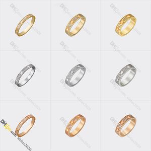 Дизайнер ювелирных ювелирных изделий для кольца для женщин-дизайнерского кольца кольцо с бриллиантовым кольцом титановый сталь золота с золотой. Никогда не исчезает неаллергический, золото/серебро/розовое золото, магазин/21491608