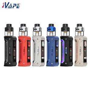 Orijinal Geekvape E100 KIT AEGIS ETENO 100W Kutu Mod Vape 4.5ml Pod Kartuş Fit P Serisi Bobin Elektronik Sigara 18650 Buharlaştırıcı