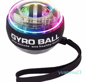 El tutamakları LED bilek güç eğitmeni top kendi kendine başlama Girro powerball kolu el kas kuvveti fitness egzersiz ekipmanları stre