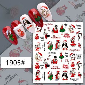 Наклейки, заводская распродажа, рождественские наклейки для ногтей для маникюра с самоклеющейся фольгой, 500 упаковок/лот 231202