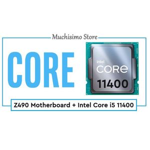 Intel Core i5 11400 Combo 1200 MSI Z490 Oyun Anakartı CPU LGA1200 DDR4 Masaüstü Ana Pano Kiti Seti Damla Teslimat Bilgisayarları Net