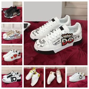 Designer-Schuhe, Herrenschuhe, Turnschuhe, Damenschuhe, Modeschuhe, Turnschuhe, Graffiti, Schwarz, Weiß, Musiknote, Liebe, Herz, Stickerei, Patch, hochwertige Schuhe aus hohem Kalbsleder