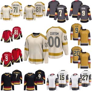 Erkekler Kadınlar 2024 Kış Klasik Hokey 9 Jack Eichel Jersey 20 Chandler Stephenson 81 Jonathan Marchessault 7 Alex Pietrangelo 71 William Karlsson Shea Theodore