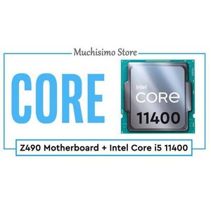 Intel Core i5 11400 Combo 1200 MSI Z490 Oyun Anakartı CPU LGA1200 DDR4 Masaüstü Ana Pano Kiti Bırak Dağıtım Bilgisayarları Net OT4WA