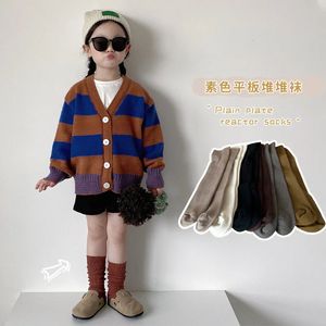 Детские носки, детские носки, оптовая продажа, весна-осень, для девочек, корейский стиль Midtube в стиле Лолиты, 231202