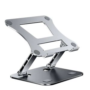Tablet PC Stands Laptop Stand Adjustable Aluminum Alloy Notebook Up to 1217 Inch Portable Fold Holder Cooling Bracket 231202