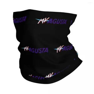 Eşarp İtalyan MV Agusta Bandana Boyun Gaiter Motosiklet Yarışı Balaclavas Maske Eşarp Çok Kullanımlı Bisiklet Çalıştırma Unisex Yetişkin Yıkanabilir