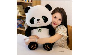 Новый продукт, супер милая кукла панда, плюшевая игрушка, имитация куклы, милое китайское национальное сокровище, подарок на день рождения, детская тряпичная кукла