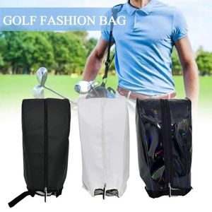 Golf Çantaları Su Geçirmez Golf Torbası Yağmur Kapağı Açık Golf Kutbu Çanta Kapağı PVC Toz geçirmez Yağmur Kapağı Golf Sahası Malzemeleri Taşıması Kolay 231204
