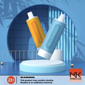 Maskking Eco cephane 5000 puflar vape kalem tek kullanımlık e sigara şarj edilebilir 550mAh pil