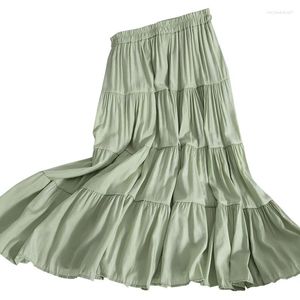 Юбки оптом 2023 весна лето осень мода повседневная сексуальная женская юбка женская ПР зеленый Vy3879