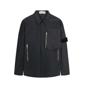 Мужские куртки Topstoney, осенне-зимняя серия Stone Shadow, черная куртка с повязкой на руку, кардиган, пальто на молнии, ветровка, спортивная одежда