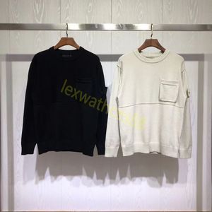 Sweater Erkekler Tasarımcı Örme Sweatshirt Yuvarlak Boyun Uzun Slevee Külot Çift Elbise Sonbahar/Kış Sıcak Taşlar Adası Tech Tech Polar Top