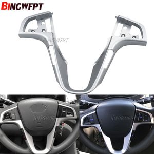 Автомобильные аксессуары, кнопочная рамка на руль, громкость звука, управление музыкой для Hyundai VERNA SOLARIS Bluetooth 2010-2015