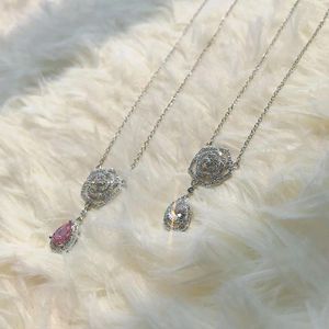Цепочки Lihua Rose с длинной бахромой, ожерелье с покрытием, 18 К, модная яркая цепочка на ключицу, индивидуальные аксессуары для одежды, оптовая продажа