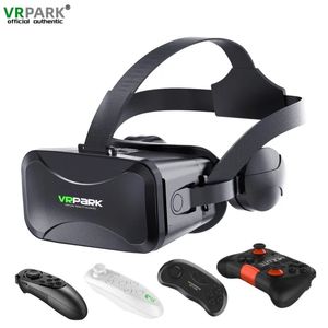 VR Glasses Original J30 4K Virtual Reality 3D Glasses Box Stereo VR Google Cardboard Headset Helmet for Android Phone Max 6.7" Rocker 231204