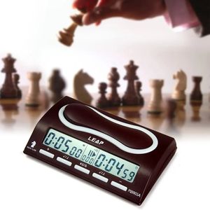 Настольные настольные часы LEAP PQ9903A Многофункциональные цифровые шахматные часы Wei Chi Count Up Down Шахматный будильник Таймер Reloj Ajedrez Temporizador Игровой таймер 231205