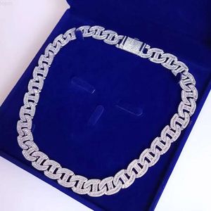 Hot Selling Jewelry Fashion Twinkle 925 Silverr Brilliant Hinge Chain Type Thick Chain Necklaces 925 Silver Necklaces