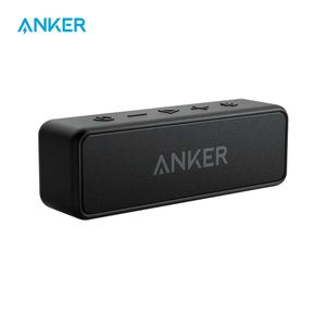 Bilgisayar Sers Anker Soundcore 2 Taşınabilir Kablosuz Bluetooth Ser Better Bass 24 saat 66ft Aralık IPX7 Su Direnci 231204