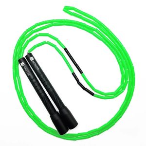 Jump Ropes NEVERTOOLATE X ROPE 7mm hard beads jump skipping rope beaded skip rope Professional competition usage 2.9 meter long handle 231205